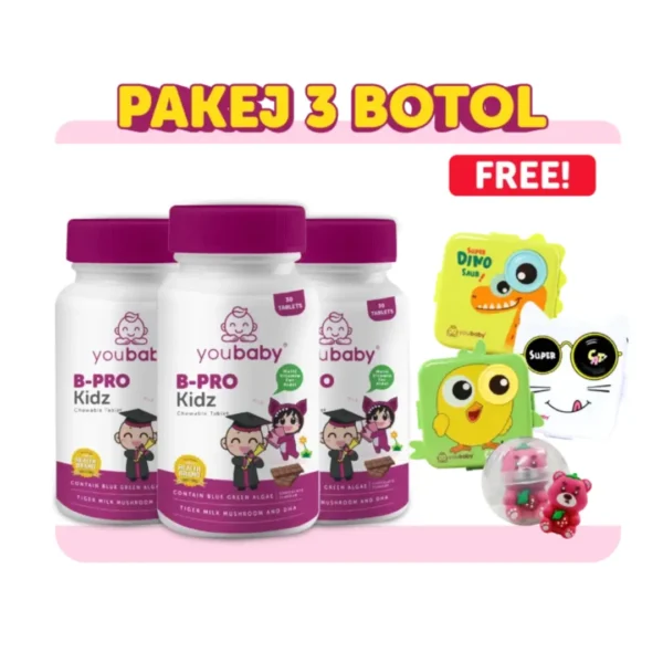 BPRO30 3 Botol + 1 LunchBox